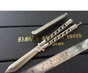 Benchmade经典钛柄蝴蝶甩刀BM47( 复刻版）